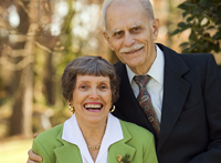 Dr. Gangarosa and his wife Rose