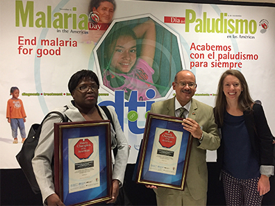 2017 Malaria Champions of the Americas Award