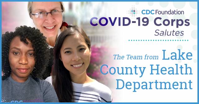 COVID-19 Corps Salutes the Lake County Health Department team