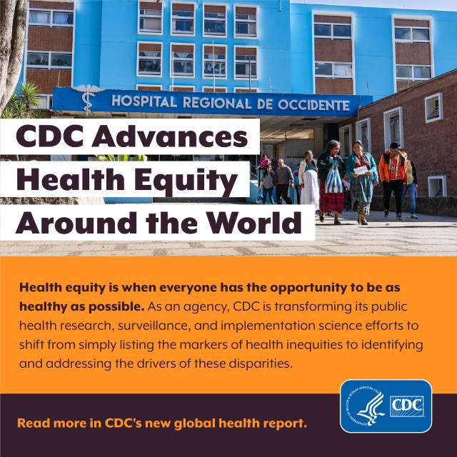 CDC Global Health Equity Report