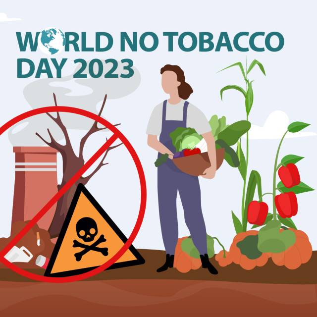 May 31, 2023 is World No Tobacco Day.