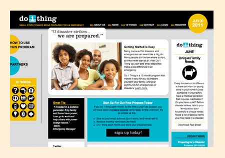 Do 1 Thing - website