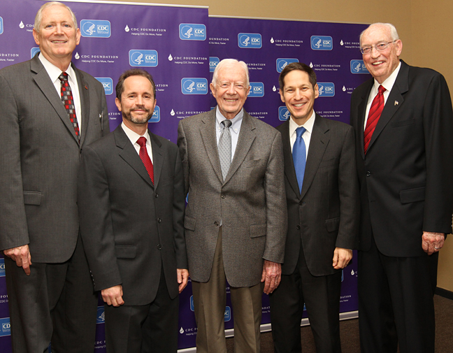 President Carter at CDC