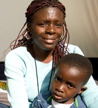 Marie Michelle Paris in Haiti
