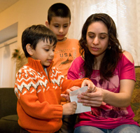 Ada Martinez and family