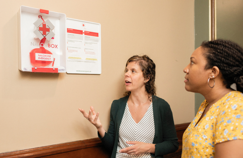 Real-time overdose response and community coordination