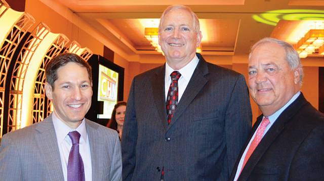 CDC Director Dr. Tom Frieden, CDC Foundation President and CEO, Charlie Stokes and Former CDC Foundation Board Chair Phil Jacobs at the Atlanta Business Chronicle’s Healthiest Employers Award Breakfast
