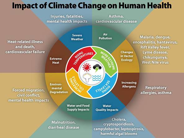 CDC Climate Change on Human Health