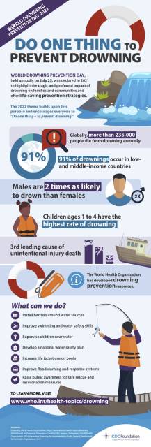 small thumbnail preview of the Do One Thing drowning prevention infographic