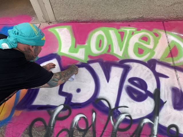 Graffiti artist