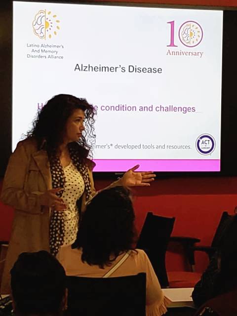Latino Alzheimers and Memory Disorder Alliance fair