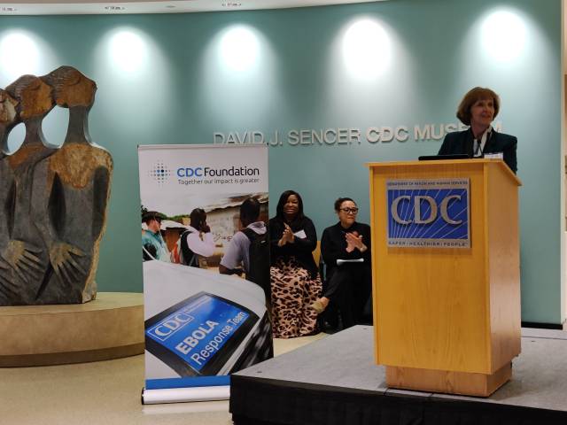 Special reception at the David J. Sencer CDC Museum for "Trusted Messengers: Building Confidence in COVID-9 Vaccines Through Art,” celebrating the partnerships and accomplishments achieved at the intersection of public health and the arts. 