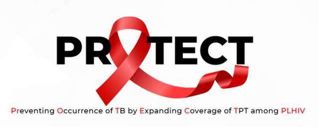 the word PROTECT with a red ribbon as the letter O