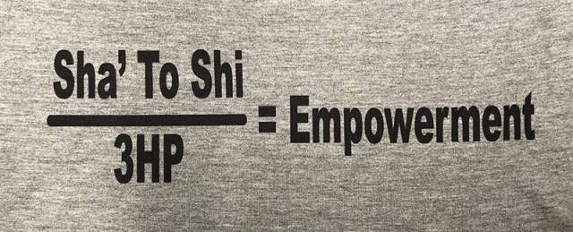 "Shá to Shí” t-shirt