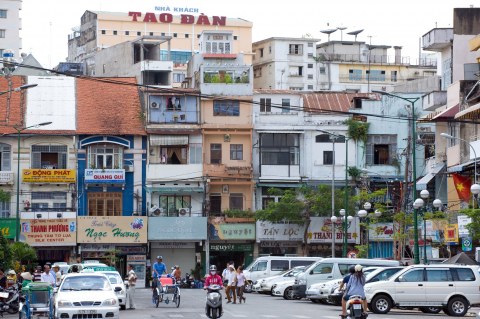 a street in Ho Chi Minh City