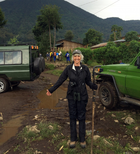 Dr. Pappioanou in Rwanda, 2015
