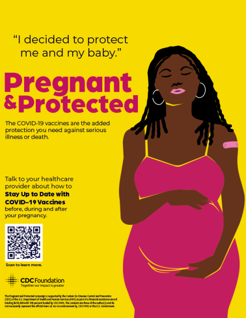 Pregnant and Protected – Hero 8.5x11 Poster