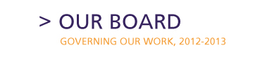 board of directors 2012-2013