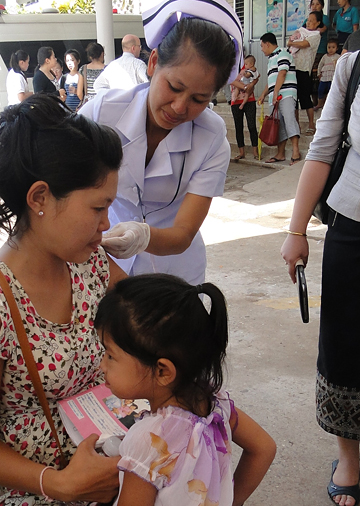 Vaccination Laos